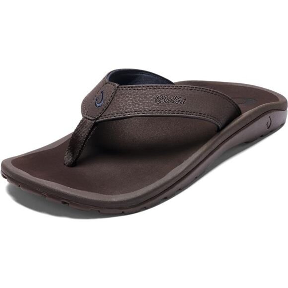 Men's Beach Sandals, Quick-Dry Flip-Flop Slides, Water Resistant